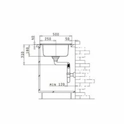 Pyramis Einbauspüle AMALTIA (86X50) 1B 1D 12 Pyramis Einbauspüle AMALTIA (86X50) 1B 1D -SPUELENPROFI Verkäufe pyramis einbauspuele amaltia 86x50 1b 1d5