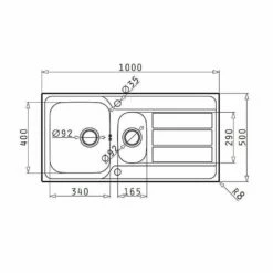 Pyramis Einbauspüle ATHENA EXTRA (100 X 50) 1 1/2B 1D FB Edelstahl Poliert -SPUELENPROFI Verkäufe pyramis einbauspuele athena extra 100 x 50 1 1 2b 1d fb edelstahl poliert3