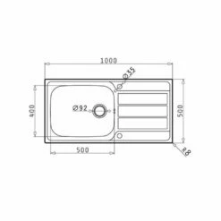 Pyramis Einbauspüle Athena Plus (100x50) 1 B 1 D Edelstahl Poliert -SPUELENPROFI Verkäufe pyramis einbauspuele athena plus 100x50 1 b 1 d edelstahl poliert2