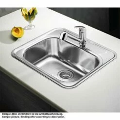 Pyramis Einbauspüle ATRIA Spüle Edelstahl Glatt -SPUELENPROFI Verkäufe pyramis einbauspuele atria spuele edelstahl glatt4