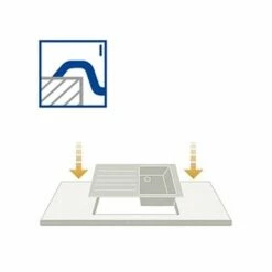 Pyramis Einbauspüle CR Rundbecken Edelstahl Leinen, Mit Stopfenventil -SPUELENPROFI Verkäufe pyramis einbauspuele cr rundbecken edelstahl leinen mit stopfenventil5