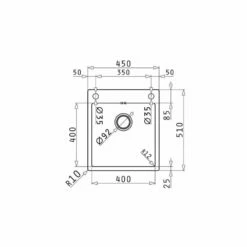 Pyramis Einbauspüle ISTROS (45X51) 1B FB -SPUELENPROFI Verkäufe pyramis einbauspuele istros 45x51 1b fb3