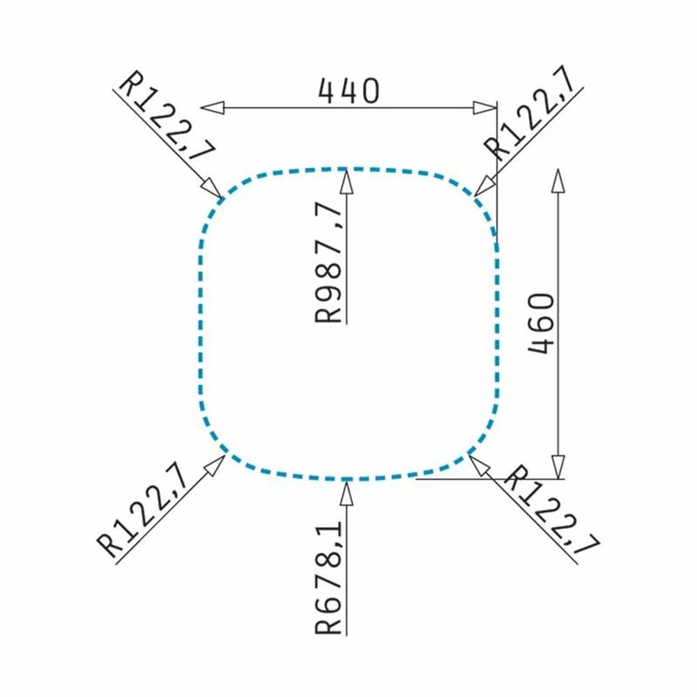 Pyramis Einbauspüle KANIA Spüle Edelstahl Glatt 5 Pyramis Einbauspüle KANIA Spüle Edelstahl Glatt – Bild 3