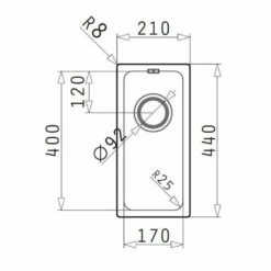 Pyramis Einbauspüle LYDIA (17X40) 1B Edelstahl FB -SPUELENPROFI Verkäufe pyramis einbauspuele lydia 17x40 1b edelstahl fb4