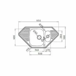 Pyramis Einbauspüle MEDUSA CORNER 1 1/2B 2D -SPUELENPROFI Verkäufe pyramis einbauspuele medusa corner 1 1 2b 2d3