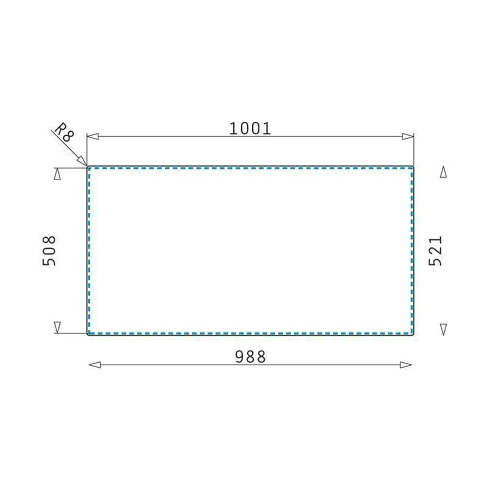 Pyramis Einbauspüle OLYNTHOS (100X52) 1 1/2B 1D 7 Pyramis Einbauspüle OLYNTHOS (100X52) 1 1/2B 1D – Bild 5