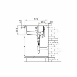 Pyramis Einbauspüle PELLA (60,5X52) 1 1/2B Edelstahl Poliert -SPUELENPROFI Verkäufe pyramis einbauspuele pella 605x52 1 1 2b edelstahl poliert7