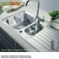 Pyramis Einbauspüle SPACE MINI 1B 1D 11 Pyramis Einbauspüle SPACE MINI 1B 1D -SPUELENPROFI Verkäufe pyramis einbauspuele space mini 1b 1d5