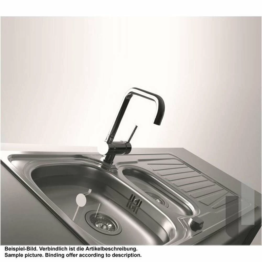 Pyramis Einbauspüle SPARTA (100X50) 1 1/2B 1 D 5 Pyramis Einbauspüle SPARTA (100X50) 1 1/2B 1 D – Bild 3