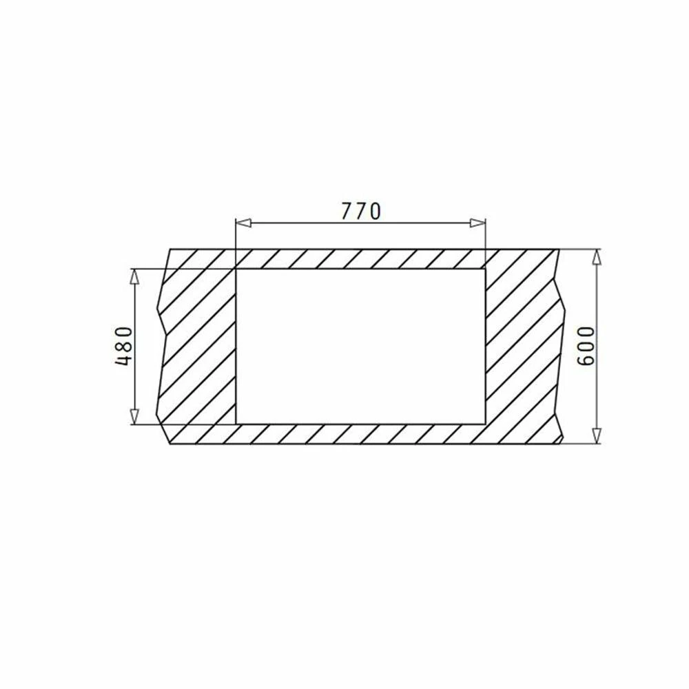 Pyramis Einbauspüle SPARTA (79X50) 1B 1D 5 Pyramis Einbauspüle SPARTA (79X50) 1B 1D – Bild 3