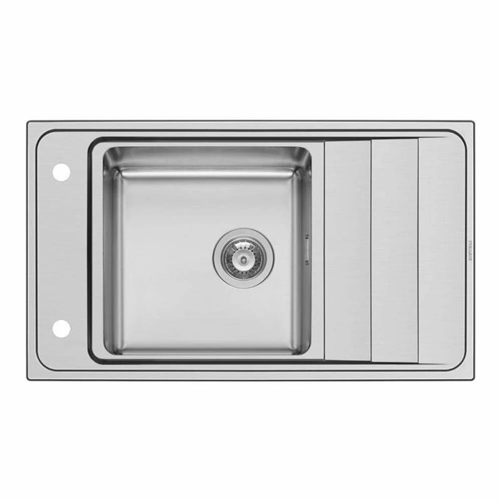 Pyramis Einbauspüle STUDIO (86X50) 1B 1D Reversibel 3 Pyramis Einbauspüle STUDIO (86X50) 1B 1D Reversibel