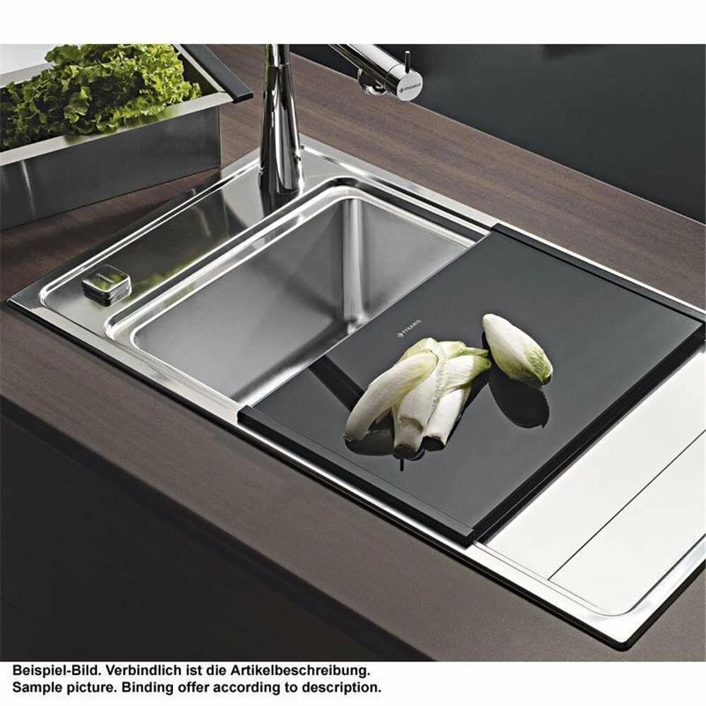 Pyramis Einbauspüle STUDIO (86X50) 1B 1D Reversibel 4 Pyramis Einbauspüle STUDIO (86X50) 1B 1D Reversibel – Bild 2