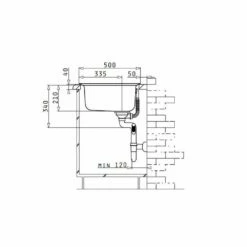 Pyramis Einbauspüle TITAN 1B -SPUELENPROFI Verkäufe pyramis einbauspuele titan 1b6