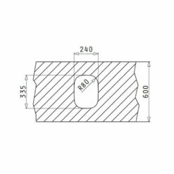 Pyramis Unterbaubecken IRIS (24X33) UB -SPUELENPROFI Verkäufe pyramis unterbaubecken iris 24x33 ub4
