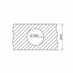 Pyramis Unterbaubecken IRIS (38,5X15) 1B -SPUELENPROFI Verkäufe pyramis unterbaubecken iris 385x15 1b4