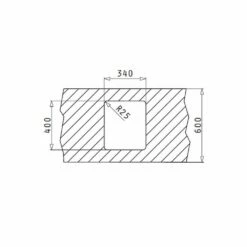 Pyramis Unterbaubecken LUME (34X40) UB Edelstahl -SPUELENPROFI Verkäufe pyramis unterbaubecken lume 34x40 ub edelstahl4