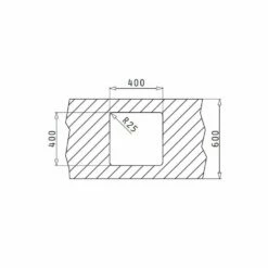 Pyramis Unterbaubecken LUME (40X40) UB Edelstahl -SPUELENPROFI Verkäufe pyramis unterbaubecken lume 40x40 ub edelstahl4