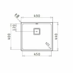 Pyramis Unterbaubecken LUME (45X40) UB Edelstahl -SPUELENPROFI Verkäufe pyramis unterbaubecken lume 45x40 ub edelstahl3