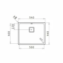 Pyramis Unterbaubecken LUME (50X40) UB Edelstahl -SPUELENPROFI Verkäufe pyramis unterbaubecken lume 50x40 ub edelstahl3