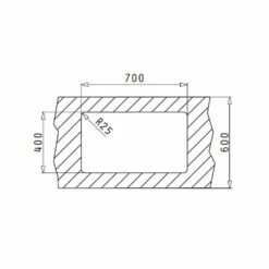 Pyramis Unterbaubecken LUME (70X40) UB Edelstahl -SPUELENPROFI Verkäufe pyramis unterbaubecken lume 70x40 ub edelstahl4