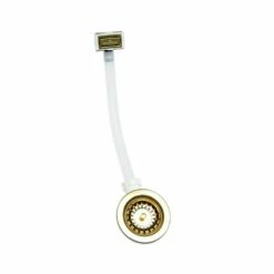 Reginox Ablaufgarnitur 3,5" Gold, Für Spüle Amsterdam 40 / 50 Und Texel 40 / 50