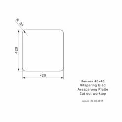 Reginox Clean & Care Einbaubecken Kansas 40x40 CC Edelstahl (304) Ohne Überlauf -SPUELENPROFI Verkäufe reginox clean care einbaubecken kansas 40x40 cc edelstahl 304 ohne ueberlauf3