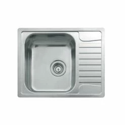 Reginox Clean & Care Einbauspüle Admiral 40 (L) KG-CC Edelstahl (304) Ohne Überlauf