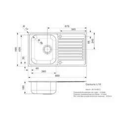 Reginox Clean & Care Einbauspüle Centurio L 10 - CC Edelstahl (304) Ohne Überlauf -SPUELENPROFI Verkäufe reginox clean care einbauspuele centurio l 10 cc edelstahl 304 ohne ueberlauf2