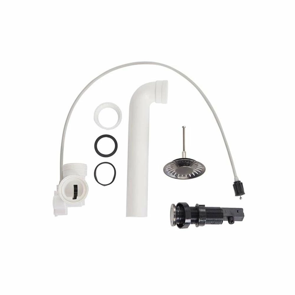 Reginox Druckknopfexzenter Set M1783 Gun Metal Silver Nur Geeignet Für New York Gun Metal Silver - Comfort 4 Reginox Druckknopfexzenter Set M1783 Gun Metal Silver Nur Geeignet Für New York Gun Metal Silver - Comfort – Bild 2