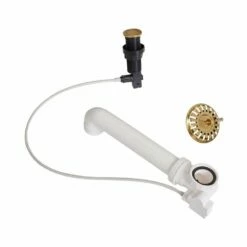 Reginox Druckknopfexzenter Set M1784 Gold Nur Geeignet Für Regi-Color Spülen