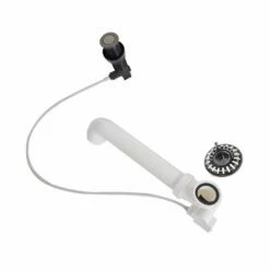 Reginox Druckknopfexzenter Set M1784 Gun Metal Nur Geeignet Für Regi-Color Spülen