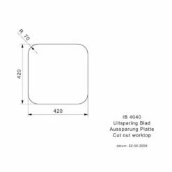 Reginox Einbaubecken IB 40x40 Edelstahl Poliert -SPUELENPROFI Verkäufe reginox einbaubecken ib 40x40 edelstahl poliert3