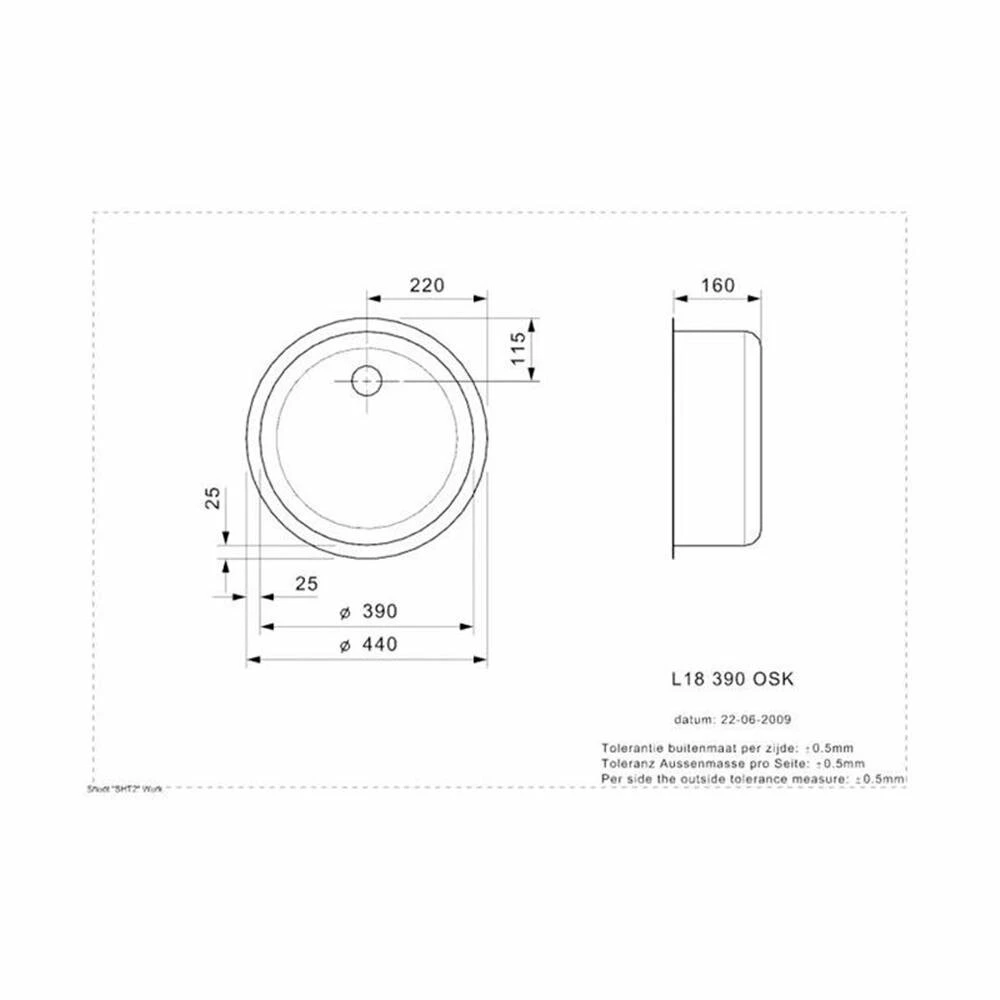 Reginox Einbaubecken L18 390 OSK 4 Reginox Einbaubecken L18 390 OSK – Bild 2