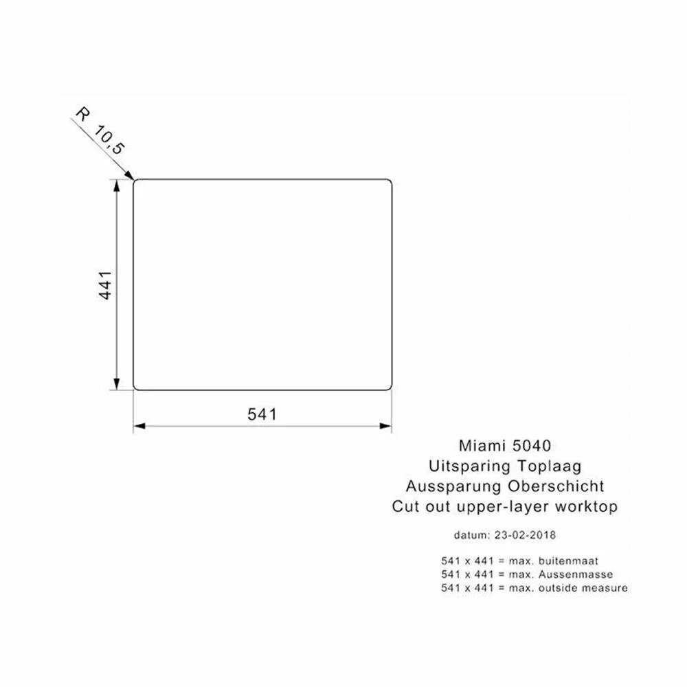 Reginox Einbaubecken Miami 50x40 8 Reginox Einbaubecken Miami 50x40 – Bild 6