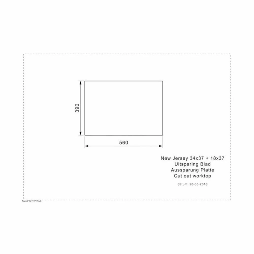 Reginox Einbaubecken New Jersey 34x37+18x37 6 Reginox Einbaubecken New Jersey 34x37+18x37 – Bild 4