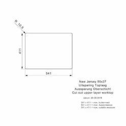 Reginox Spülbecken New Jersey 50x37 Edelstahl -SPUELENPROFI Verkäufe reginox einbaubecken new jersey 50x37 edelstahl4