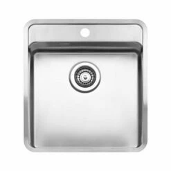 Reginox Einbaubecken Ohio 40x40 Mit Hahnlochbank Edelstahl