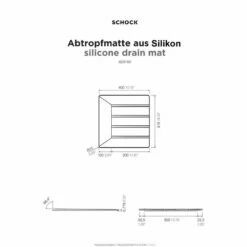 Schock Abtropfmatte Aus Silikon, Zum Anlegen An Spülbecken -SPUELENPROFI Verkäufe schock abtropfmatte aus silikon zum anlegen an spuelbecken3