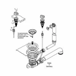 Spülen-Ablaufgarnitur Für Leisure Spüle Euroline EL9501 / Seattle 9501 / Aqualine AQ9851 -SPUELENPROFI Verkäufe spuelen ablaufgarnitur fuer leisure spuele euroline el9501 seattle 9501 aqualine aq98512