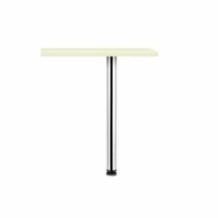 Standard Stützfuß, Chrom Poliert