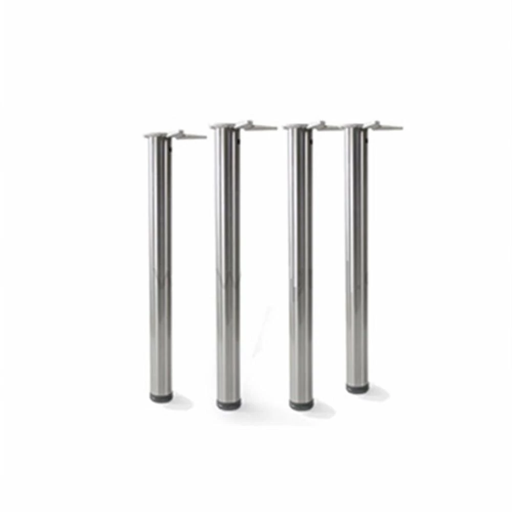 Stützfuß/Tischbein, 4er Set, 700/60 Mm, Verchromt 4 Stützfuß/Tischbein, 4er Set, 700/60 Mm, Verchromt – Bild 2
