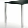 Stützfuß/Tischbein 870 Mm Hoch, 60x60 Mm, Edelstahl-Optik -SPUELENPROFI Verkäufe stuetzfuss tischbein 870 mm hoch 60x60 mm edelstahl optik