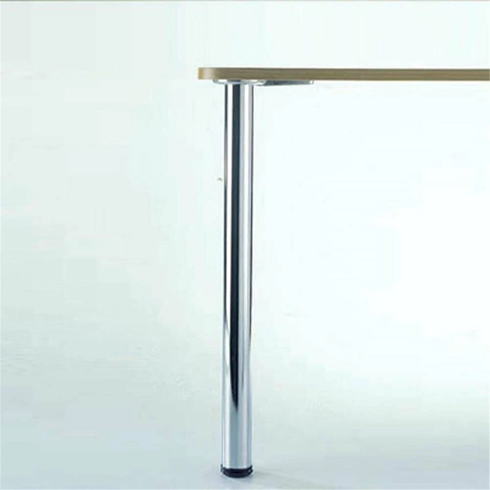 Stützfuß/Tischbein 870 Mm Hoch, D=80 Mm, Edelstahl-Optik 3 Stützfuß/Tischbein 870 Mm Hoch, D=80 Mm, Edelstahl-Optik