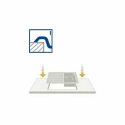 Systemceram Einbauspüle KeraDomo Bela 100 Becken Links -SPUELENPROFI Verkäufe systemceram einbauspuele keradomo bela 100 becken links4