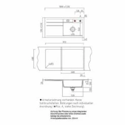 Systemceram Einbauspüle KeraDomo Bela 100 Becken Rechts -SPUELENPROFI Verkäufe systemceram einbauspuele keradomo bela 100 becken rechts3
