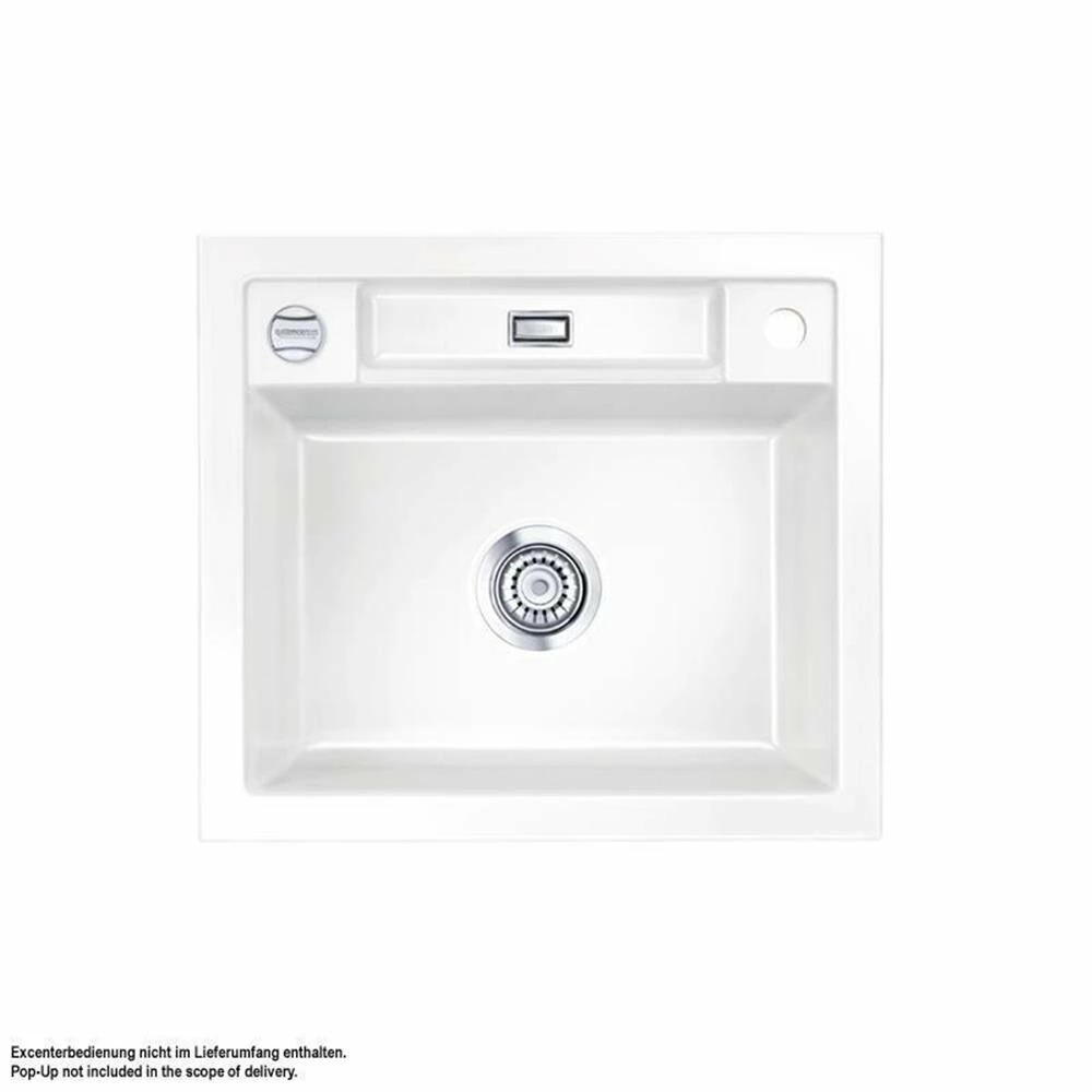 Systemceram Einbauspüle KeraDomo Bela 57 F Flächenbündig Einbaubar 3 Systemceram Einbauspüle KeraDomo Bela 57 F Flächenbündig Einbaubar