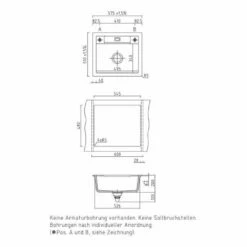 Systemceram Einbauspüle KeraDomo Bela 57 -SPUELENPROFI Verkäufe systemceram einbauspuele keradomo bela 573