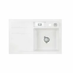 Systemceram Einbauspüle KeraDomo BELA 78 F Flächenbündig Einbaubar Becken Rechts