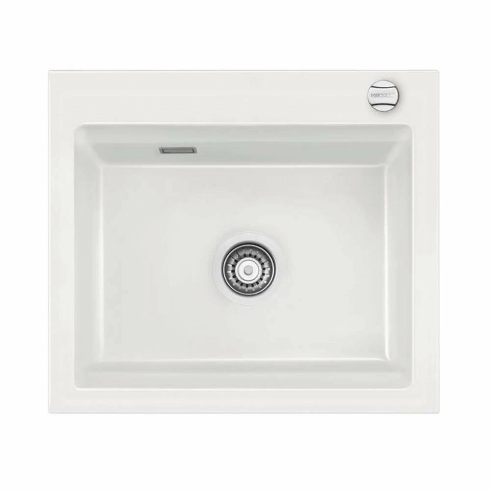 Systemceram Einbauspüle KeraDomo Kara 57 3 Systemceram Einbauspüle KeraDomo Kara 57