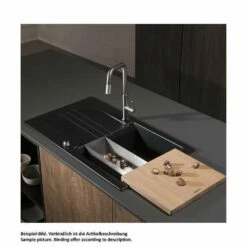 Systemceram Einbauspüle KeraDomo Kara 85 9 Systemceram Einbauspüle KeraDomo Kara 85 -SPUELENPROFI Verkäufe systemceram einbauspuele keradomo kara 853